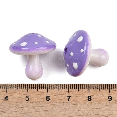 Opaque Acrylic Beads MACR-C036-02C-1