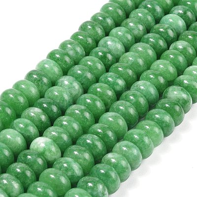 Dyed Natural White Jade Beads Strands G-G107-A20-01-1