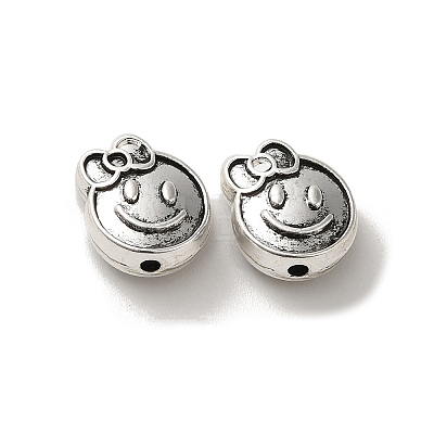 Tibetan Style Alloy Beads PALLOY-P302-09F-AS-1