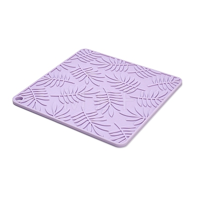 Silicone Heat Insulation Coasters AJEW-K055-02B-1