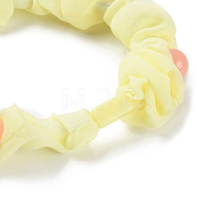 Cloth Elastic Hair Ties OHAR-H002-02C-1