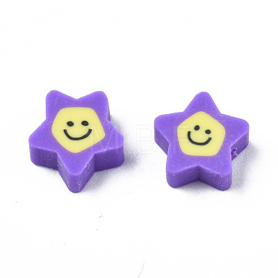 Handmade Polymer Clay Beads CLAY-N011-45A-02-1