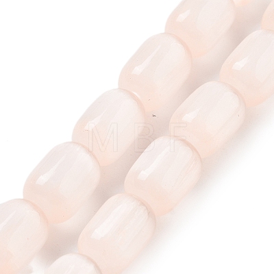 Natural Selenite Beads Strands G-F750-B-08-1