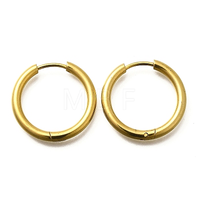 304 Stainless Steel Hoop Earrings for Women EJEW-M068-15H-G-1
