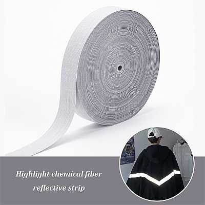 25M Polyester Reflective Ribbon OCOR-BC0005-13B-1
