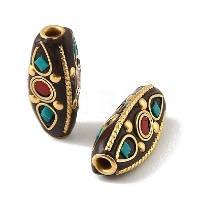 Handmade Polymer Clay Indonesia Beads PY-CBAAA14-06C-05-1