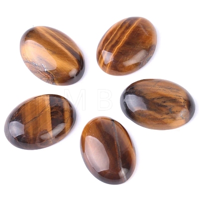 Natural Tiger Eye Cabochons PW-WGEFD9A-01-1