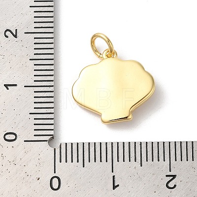 Rack Plating Brass Enamel Pendants KK-Z056-35G-02-1