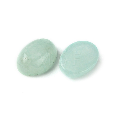 Natural White Jade Cabochons G-A094-01B-52-1