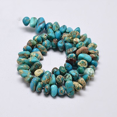 Natural Imperial Jasper Beads Strands G-I123-05E-1