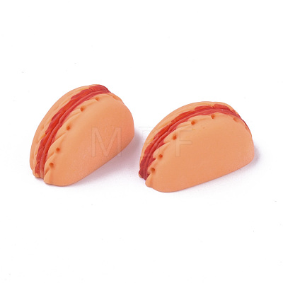 Opaque Resin Cabochons CRES-T022-14E-1