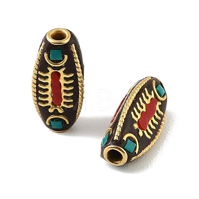 Handmade Polymer Clay Indonesia Beads PY-CBAAA14-06C-04-1