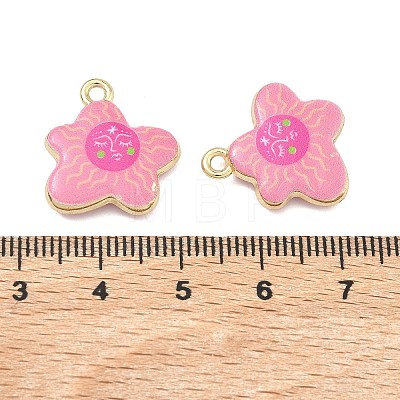 Printed Alloy Pendants PALLOY-P319-07F-14-1