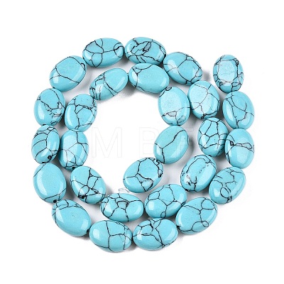 Synthetic Turquoise Beads Strands G-M206-43-1