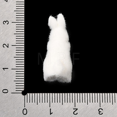 Flocking Opaque Resin Pendants RESI-G128-01U-1