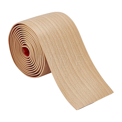 Wood Grain PVC Edge Banding Tape DIY-WH0591-570C-1