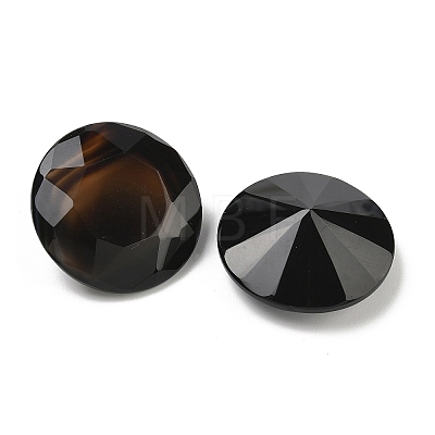 Natural Black Onyx(Dyed & Heated) Cabochons G-D350-01A-1