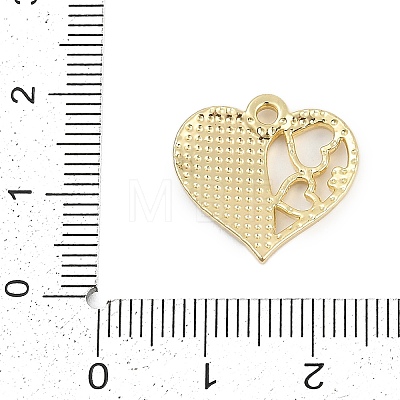 Rack Plating Alloy Micro Pave Rhinestone Pendants FIND-K020-06G-1