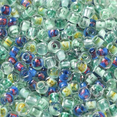 Transparent Glass Round Seed Beads SEED-B001-05A-09-1