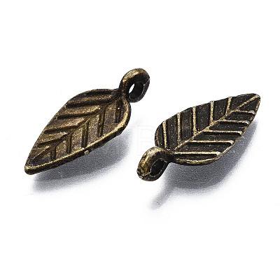 Tibetan Style Alloy Pendants TIBEB-P002-01AB-NF-1