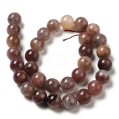 Natural Strawberry Quartz Beads Strands G-H298-A03-05-1