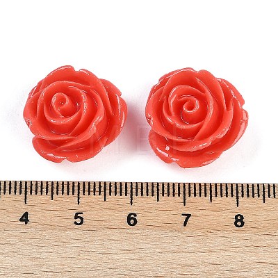 Synthetic Coral Carved Beads CORA-M001-05E-1