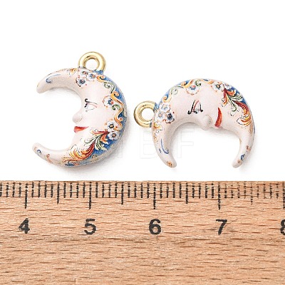 Printed Alloy Pendants AL-CBA7256-26G-01-1