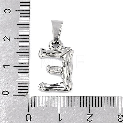 Non-Tarnish 304 Stainless Steel Pendants STAS-F235-01P-E-1