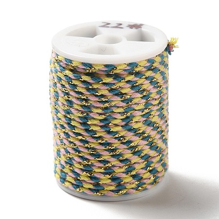 4-Ply Polycotton Cord with Metallic Thread OCOR-Z003-D106-1