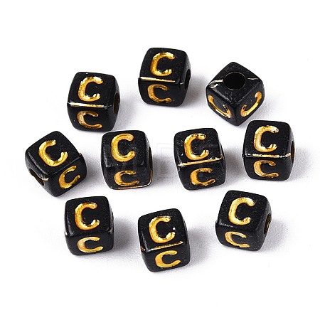 Opaque Acrylic Beads SACR-T035-20C-1
