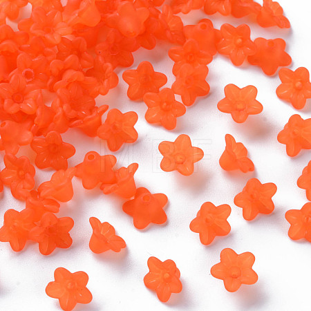 Transparent Acrylic Beads PL554-06-1