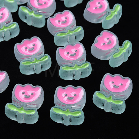 Transparent Acrylic Beads X-MACR-S374-03B-05-1