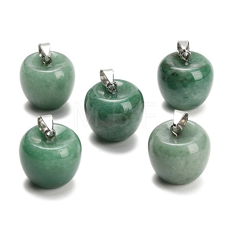 Natural Green Aventurine Pendants GG-K002-15I-1