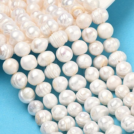 Natural Cultured Freshwater Pearl Beads Strands PEAR-L034-12G-1