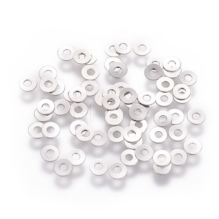 Tarnish Resistant 316 Surgical Stainless Steel Beads STAS-I118-15P-1