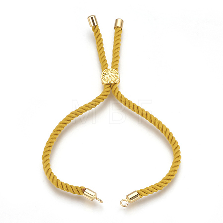 Cotton Cord Bracelet Making KK-F758-03I-G-1