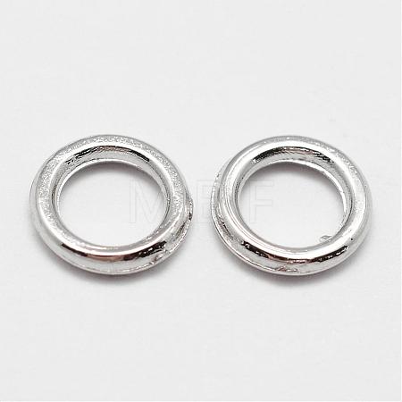 Alloy Closed Jump Rings PALLOY-P119-04P-1