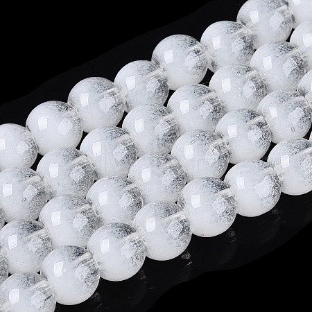 Acrylic Imitation Cat Eye Beads Strands OACR-Q197-01A-01-1