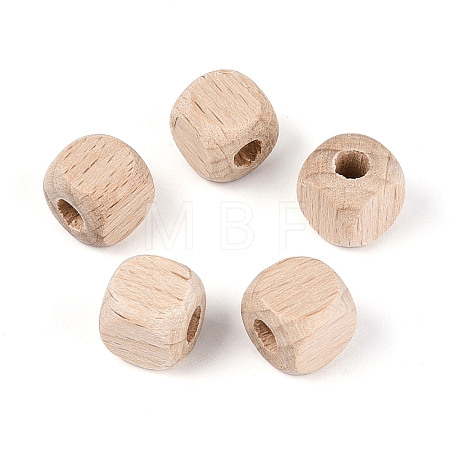 Beech Wood European Beads WOOD-T033-09B-1