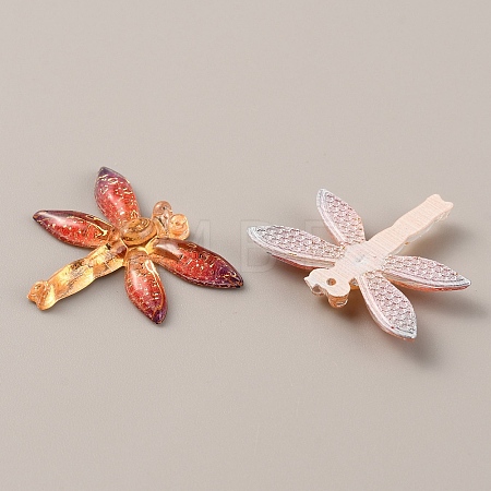 Translucent Resin Pendants RESI-TAC0010-70-1