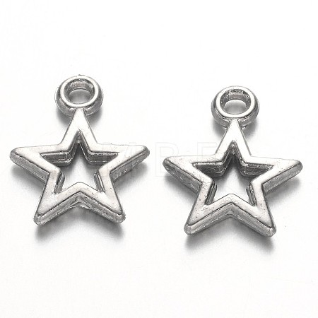 CCB Plastic Star Charms CCB-N001-05-1