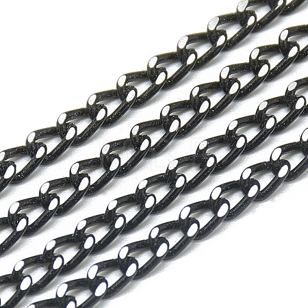 Unwelded Aluminum Curb Chains CHA-S001-006D-1