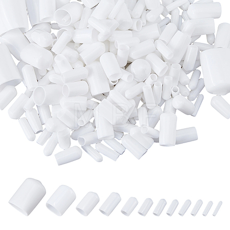 270Pcs 12 Styles Synthetic Rubber Sleeve FIND-FH0017-88-1