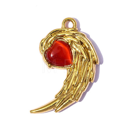 304 Stainless Steel Pendants STAS-OY015-3G-1