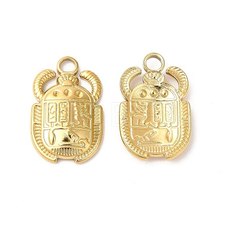 Ion Plating(IP) 304 Stainless Steel Pendants STAS-L268-035G-1