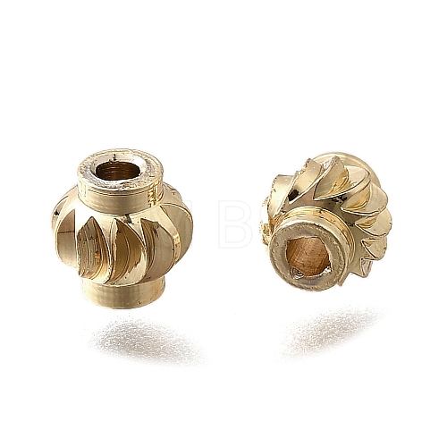 Brass Beads KK-M316-02G-01-1