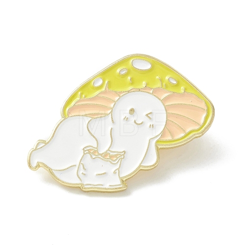 Mushroom Enamel Pin JEWB-K053-33LG-1