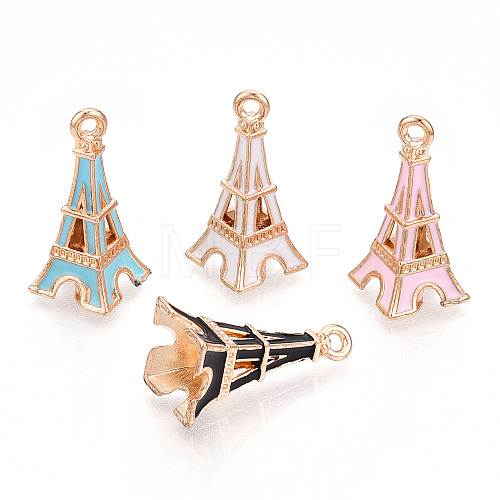 Alloy Enamel Pendants ENAM-N056-400-1