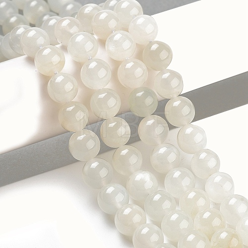 Natural White Moonstone Beads Strands G-D294-8mm-1