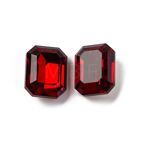 Glass Rhinestone Cabochons RGLA-A026-03B-208-1